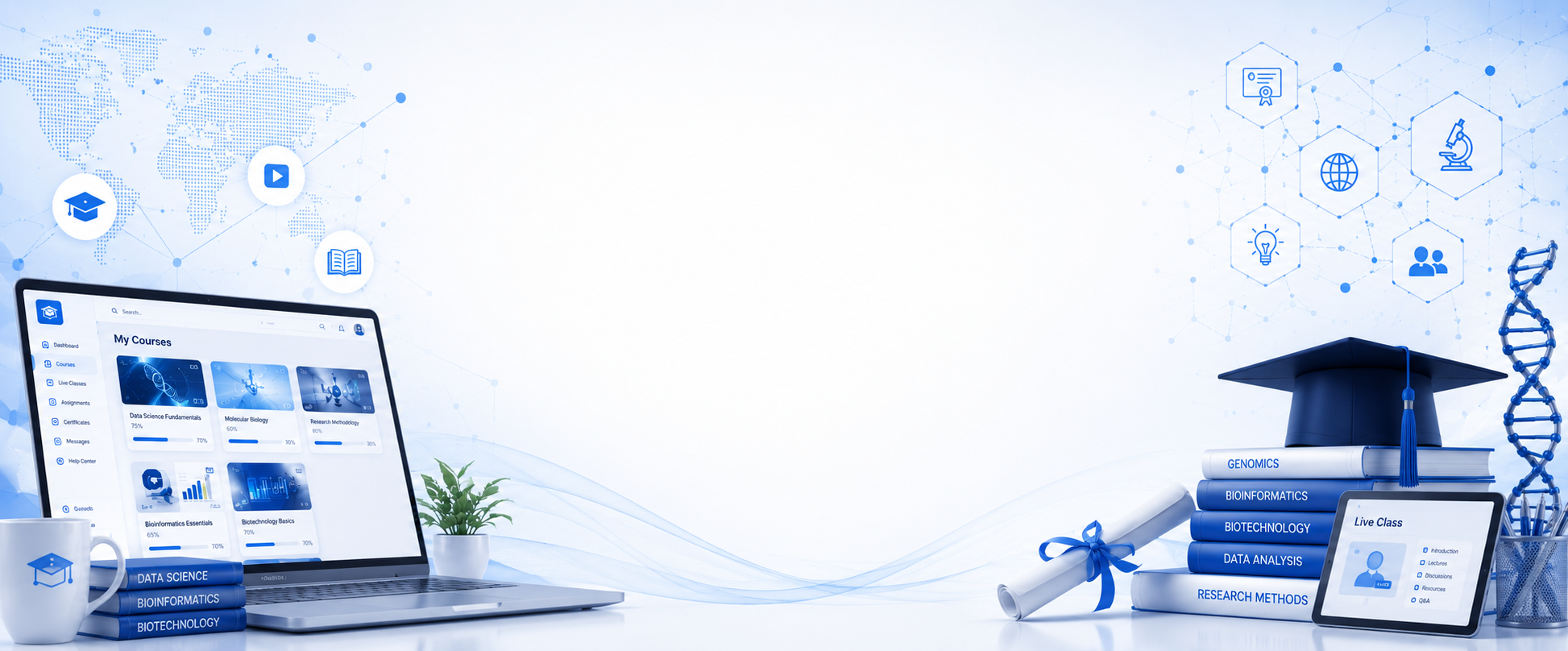 LISAINEX Courses Banner
